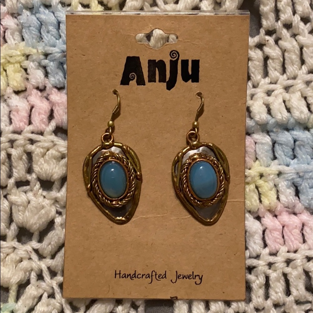 Anju Chalcedony Earrings